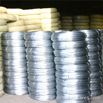 Bezpośrednia fabryka sprzedaży ocynkowanego drutu/ wiązania na gorąco dip electro ocynkowane żelazne drut żelazny